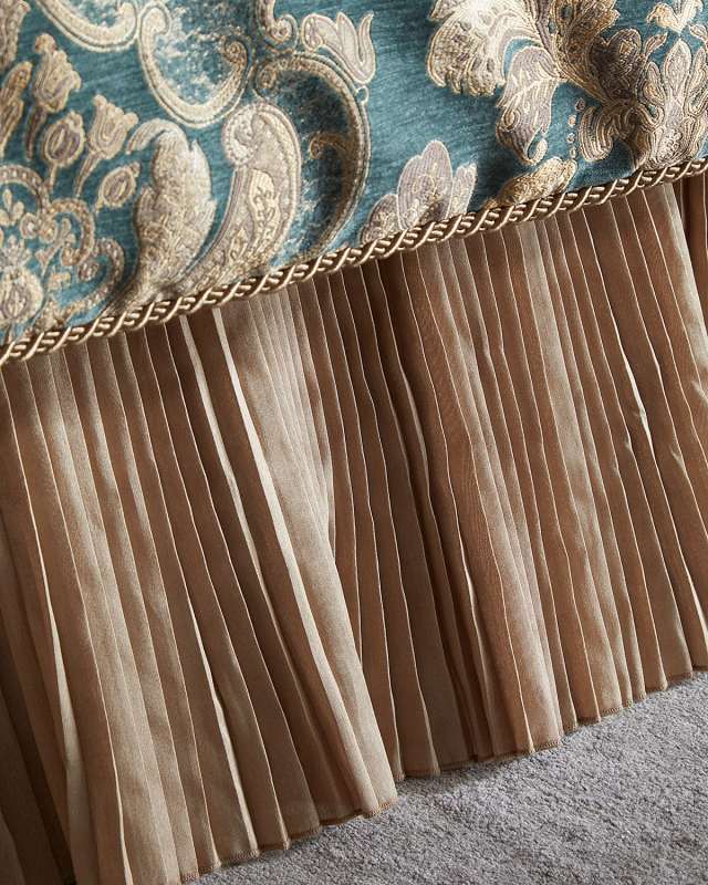 Harlow Pleated Bed Skirt,